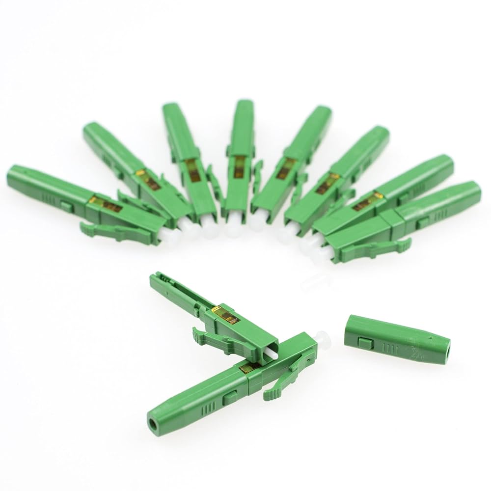 Amazon.com: LC APC 10pc Fiber Optic Quick Connectors with